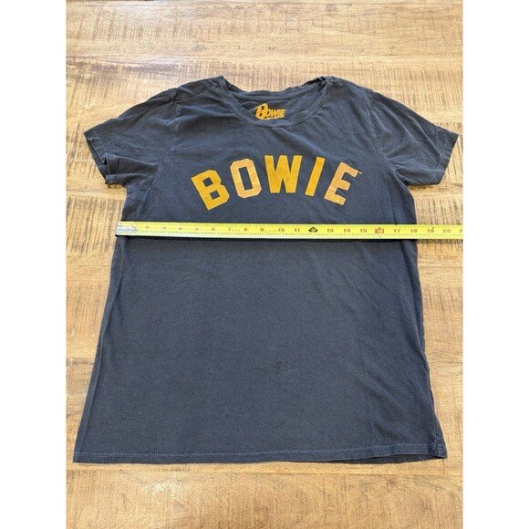 David Bowie Lucky Brand T-shirt Women Size M - Picture 3 of 9